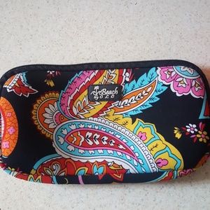 Neoprene cosmetic bag